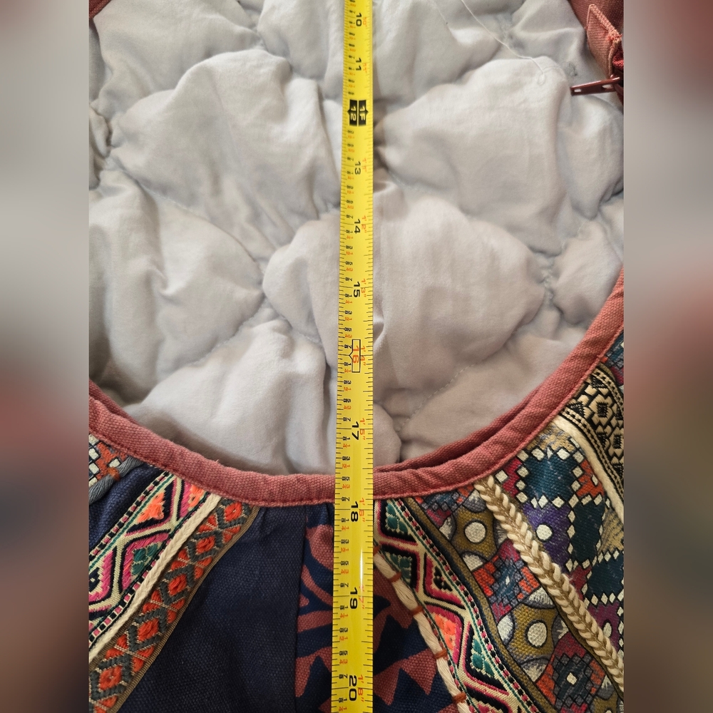 Ecote Multicolor Patchwork Shoulder Bag - image 6